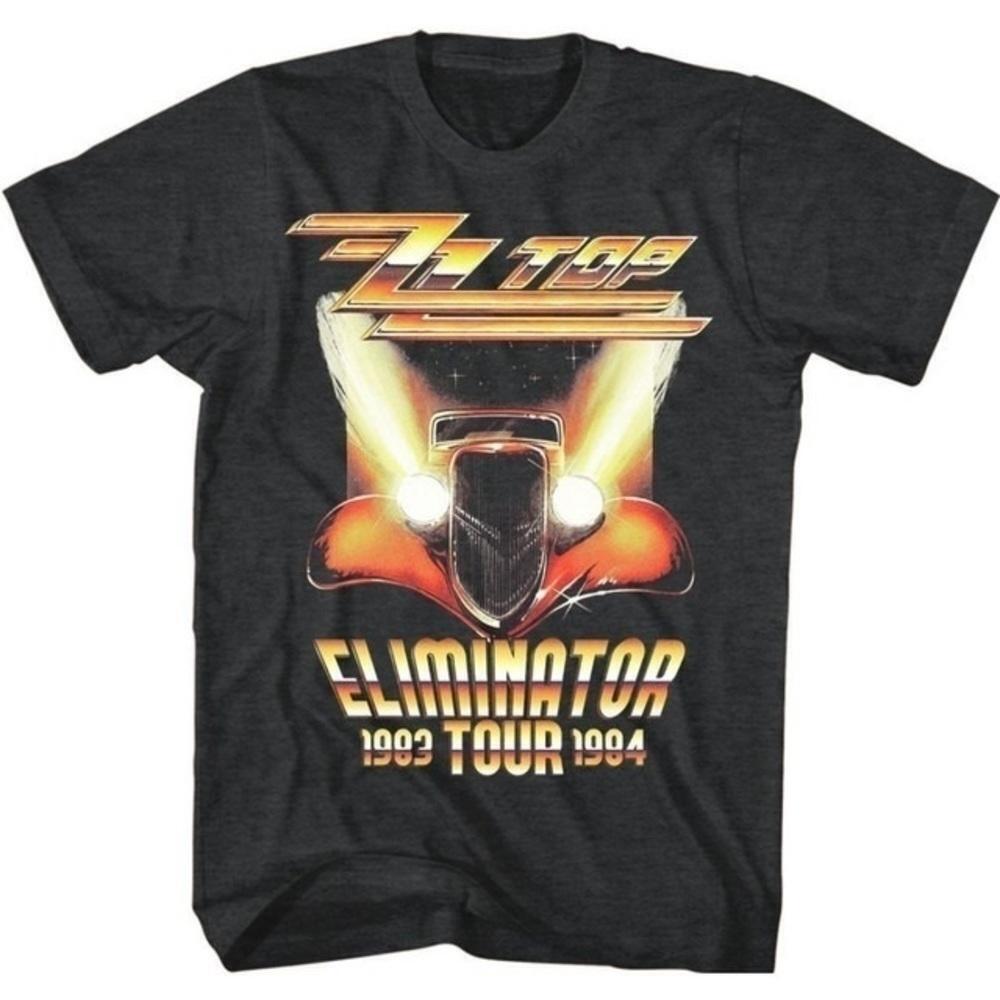 Zz Top Concert Eliminator Tour 1983 1984 Retro Rock Fan Unisex Tee T-Shirt